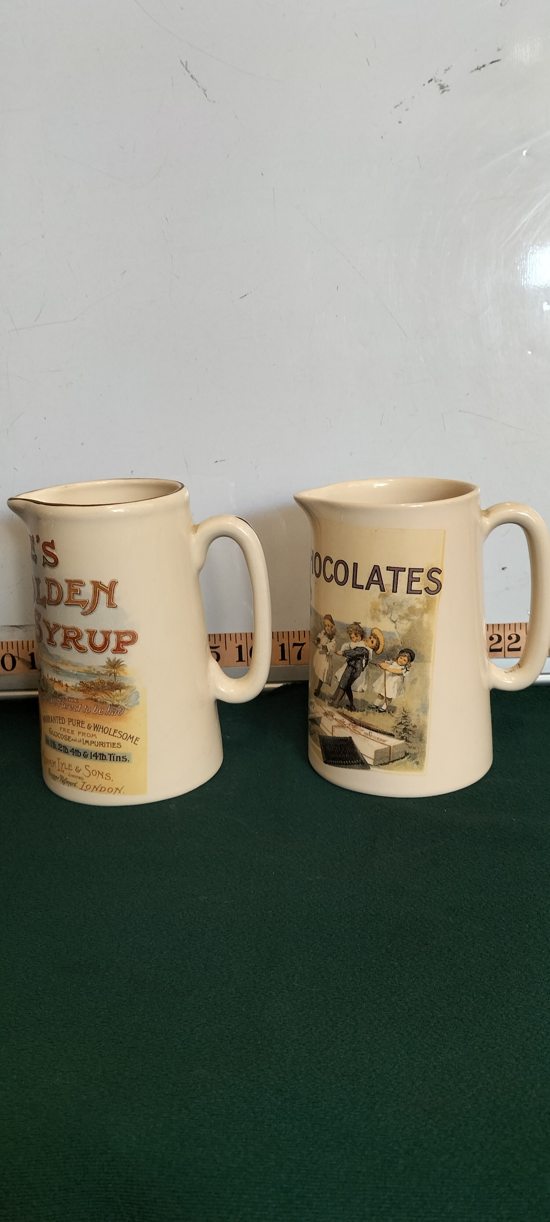 Ruby Chocholate Lot 30 – A Pair of Earthenware Lyle’s Golden Syrup and Kohler’s ...