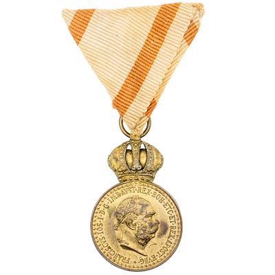 Австро - Венгрия (Австро - Венгерская Империя, 1868 - 1918 гг). Медаль "За Военные Заслуги" с 