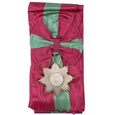 Афганистан (Королевство Афганистан, 1926 - 1929 гг). Орден "Звезды", 1 степен. III тип. Учрежден 