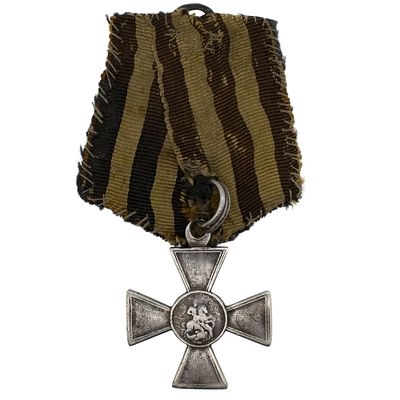 Знак Отличия Военного Ордена без степени № 76.137 (3 - й конный полк Черноморского казачьего 