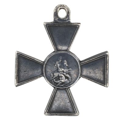 Знак Отличия Военного Ордена 4 ст. 56. 554 (75 пехотный Севастопольский полк). Учреждён 13 