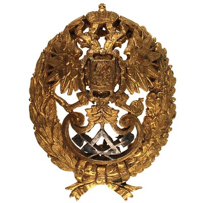 Знак для окончивших Института гражданских инженеров (ИГИ). Утверждён 27 января 1878 г. 