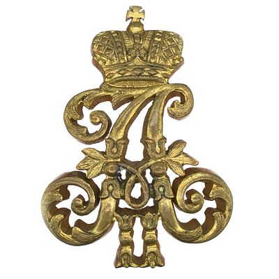 Знак для окончивших Императора Александра II кадетский корпус в С.- Петербурге. УтверждЁн 1 мая 