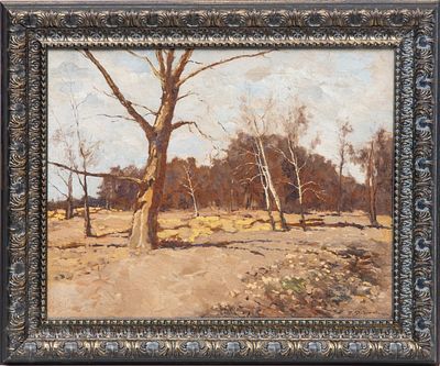 [Последний председатель ТПХВ] Радимов Павел Александрович (1887–1967). Петровский парк. 1934. Хо 