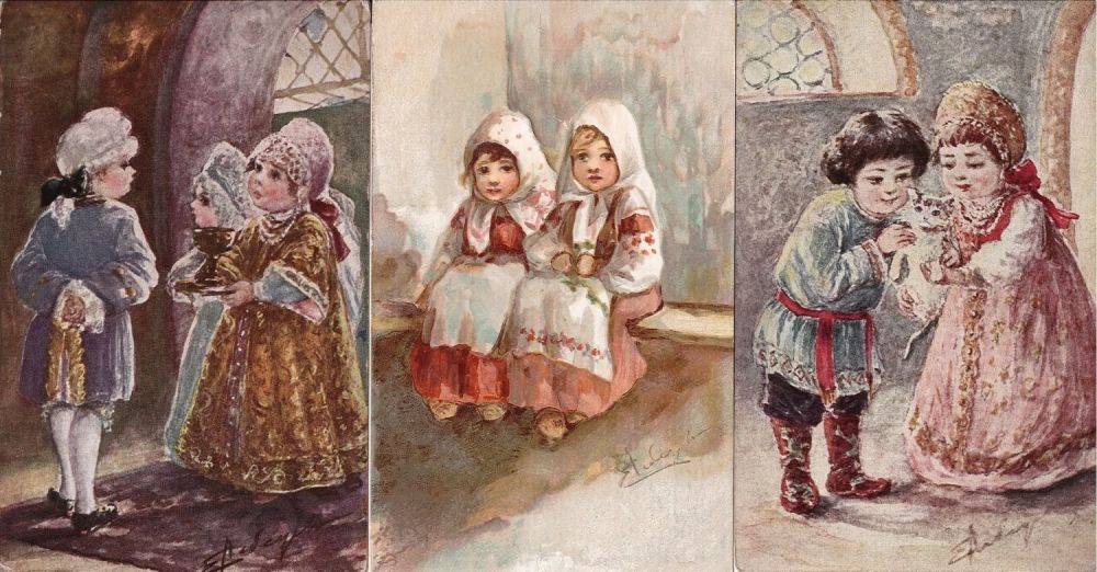 День рождения, открытки лебедева анохина