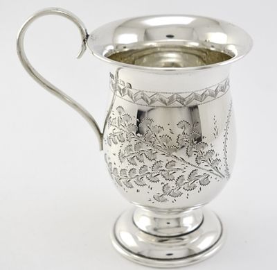 Кружка. 1925 год. Серебро 925 пробы. 1925 год. Англия. город Бирмингем. 
Размеры : высота с 