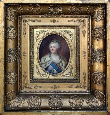 Лампи Иоганн-Баптист Старший (Johann Baptist von Lampi der Altere; 1751-1830)
"Портрет Екатерины II"