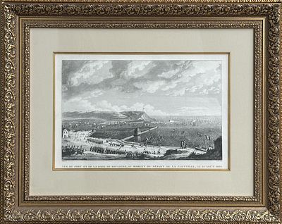 Куш Луи-Франсуа (Louis-Fran&ccedil;ois Couch&eacute;) (1782–1849)
"Вид на Булонский порт во время выхода флотилии"