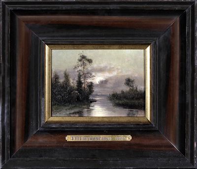 Ризниченко Федор Петрович (1865-?)
Под луной. Экспертиза: НИНЭ им. П.М. Третьякова 
Материал: 