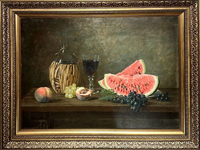 Гирв Альфред Александрович (1880-1918)
Натюрморт с арбузом. Альфред Александрович Гирв (Alfred 