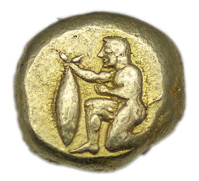 Статер. Город Кизик. Статер &laquo;Кизикин&raquo; 550-450 гг. до н.э. Электр. Вес 15,94 г. 