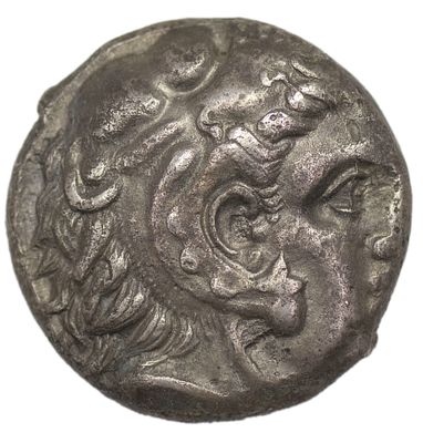 Тетрадрахма. Сицилия (Карфаген). Тетрадрахма, г. Энтела, 320-305 г.г.до.н.э. Л.ст.: голова 