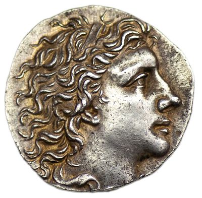 Тетрадрахма. Понтийское царство. Митридат VI Евпатор (67-66 гг. до н.э.). Тетрадрахма. Серебро. 