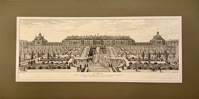 Вид Петергофа. Резиденция Ее Императорского величества самодержицы Всероссийской и прочая и 