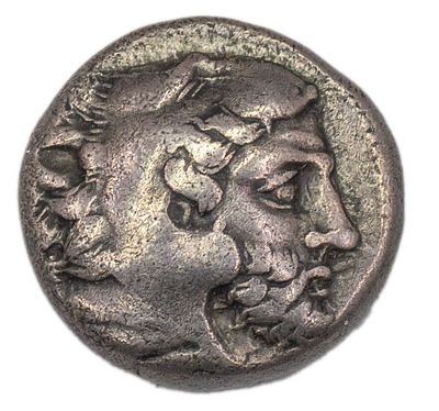 Статер. Македонское царство. Аминта III (393/392—370/369 гг. до н.э.). Статер. Серебро. Вес 9,22 