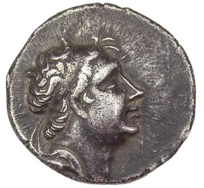 Тетрадрахма. Вифиния. Никомед III (127-94 гг. до н.э.). Тетрадрахма. Серебро. Вес 16,48 г. 