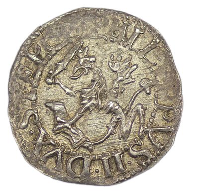 1/24 талера. Священная Римская империя. Померания-Штеттин. 1/24 талера 1616 г. Серебро. Вес 1,34 