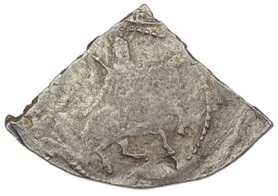 Полуполтинник. Русское царство. Алексей Михайлович (1645-1676 гг.). Полуполтинник 1654 г. 