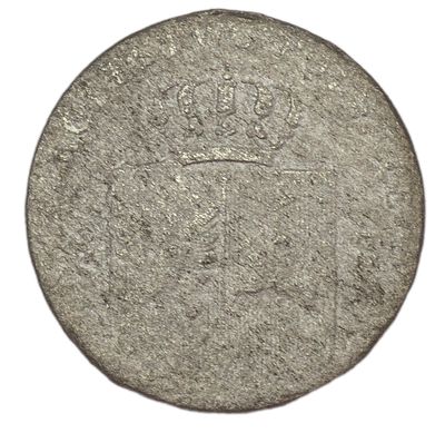 10 грошей. Польское востание. 10 грошей 1831 г. KG. Гурт – гладкий. Серебро. Вес 2,22 г. 