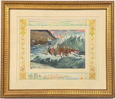 Бельский Михаил Леонтьевич 
&laquo;33 богатыря&raquo; к произведению А. С. Пушкина &laquo;Сказка о царе Салтане&raquo; 