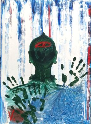 Ирина Воронова - Будда. Холст , масло, 70х50, 2012