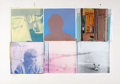 Орловский Алексей Борисович - Диптих &laquo;Коктебель — Москва&raquo;. 5/18 (A/P). 2002. Бумага, шелкография 