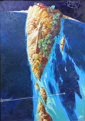 Попов Юрий - Архипелаг. Холст, масло, 70х50, 2016 г