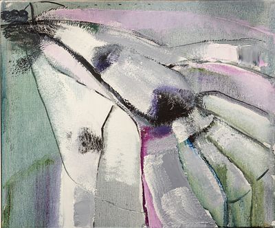 Ольга Галкина. Исчезающие виды 2. . Холст, масло. 34х40. 2025 г. 
Ольга Галкина. 1989 г.р. 