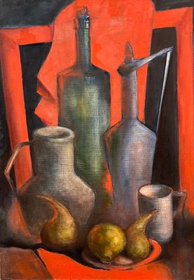 Ирина Гутарова. Гостеприимство. . Масло, холст, 70 на 50. Багет. 2024 год. 
Гутарова Ирина 