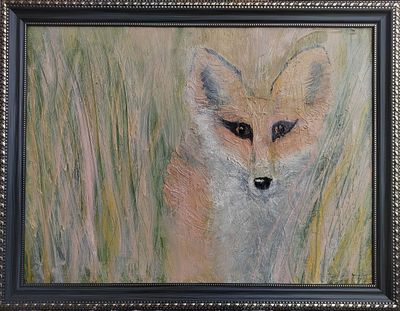 Татьяна Золичева. Лис в траве. . Татьяна Золичева, 1981 г.р. Живу в Ярославле. Художник, член 
