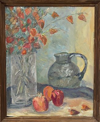 Н/х - Натюрморт. Картон, масло, 50х38