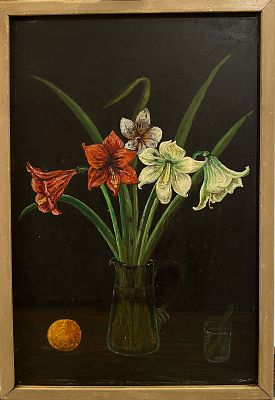 Н/х - Натюрморт. Холст, масло, 56х37