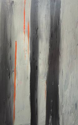 Владислава Гольцева. Фриланс это не просто или березки. . Холст, масло, не оформлена. 120х75 см. 