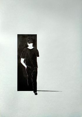Нехочина Татьяна - Пустота. Пространство. Свет. Бумага/тушь, А2, 2022