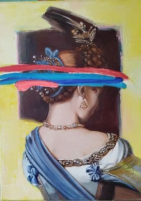 Михайлик Татьяна - Пять смыслов №1. Холст, масло, 55х40, Профессиональный живописец, член 