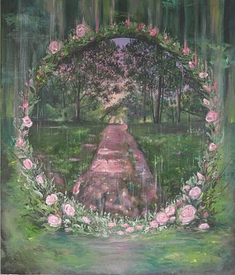 Епифанова Анастасия - Портал. Холст, акрил, 70х50см, Епифанова Анастасия Борисовна 