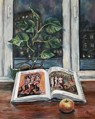 Рамазанова Татьяна - Суд Париса. 50х40 холст, масло 2025 год Татьяна Рамазанова – художник-самоучка 