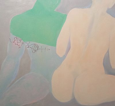 Корень Степан - 100х100см . холст , масло. 2023г Окончил Московскую Консерваториюим. П.И. 