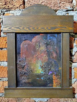 Попов Юрий - Соборная площадь. Холст, масло, 30х25, 2018Родился 01.09.67 в д. Мыс Вологодской 