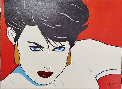 Дено Алекс - Женский портрет. Холст, масло, 60х80