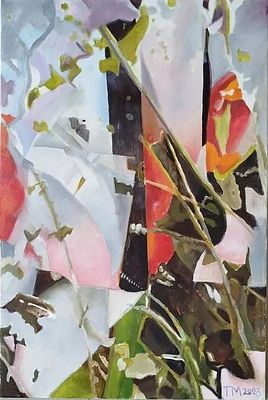 Михайлик Татьяна - Серия "сад". Холст, масло, 60х40, 1016, Профессиональный живописец, член 