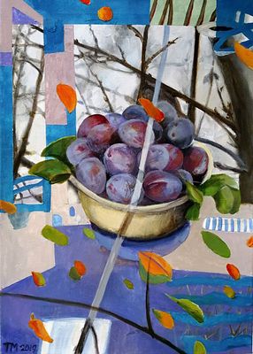 Михайлик Татьяна - Осень. Холст, масло, 70х50, Профессиональный живописец, член Московского Союза 