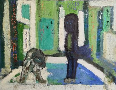 Диатян Артем - Матрица. Холст, масло, 2025г, 70х90смЖивописец. Работает в стиле — 