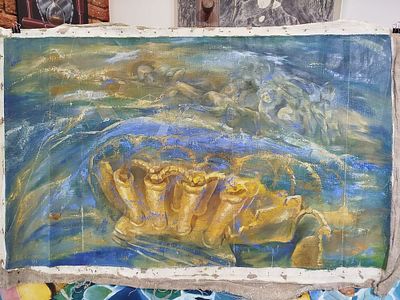 Федоров Григорий - Воспоминание. Холст, масло, 58х97, 1991г.