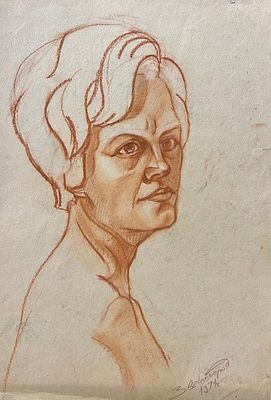 Игорь Санин - Женский портрет. Картон, пастель, 50х36см Игорь Александрович Санин (род. 7 ноября 