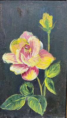 Пушкарев Леонид - Натюрморт. оргалит, масло, 34х22см Леонид Пушкарев не является &laquo;рыночным&raquo; 