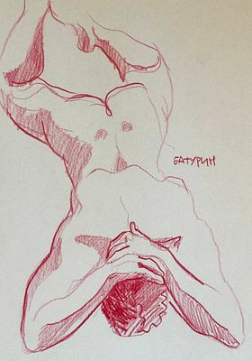 Александр Батурин - скетч 11. Бумага А4, карандаши/тушь/гуашь. Родился 15 ноября 1974 года в г. 