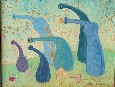 Марина Лифар - Сквозняк. Холст, масло, 40х50, 2014 Родилась 08 марта 1976 года в Москве. В 1994 