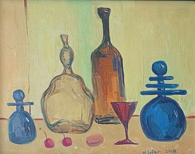 Марина Лифар - Равновесие. Холст, масло, 40х50, 2014. Родилась 08 марта 1976 года в Москве. В 1994 