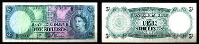 Фиджи 5 шиллингов 1962 (артикул 451-1206-1). Pick 51 c бумага